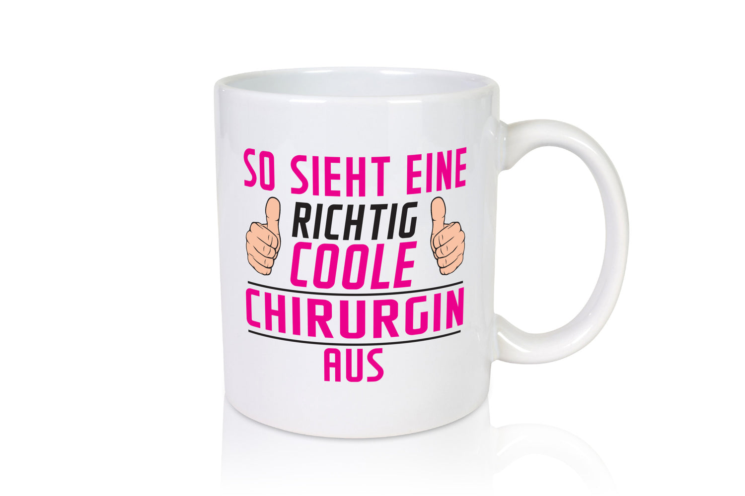 Richtig Coole Chirurgin | Chirurgie Krankenhaus Geschenkidee Humor Tasse