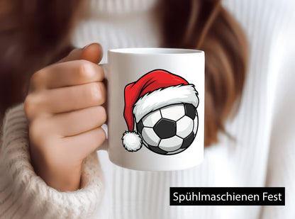 Weihnachten | Fußball Weihnachtsmütze v2 Geschenk Humor Geschenkidee lustiger