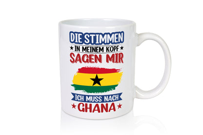 Ghana | Urlaub Stimmen in meinem Kopf Traumland lustig Humor Geschenkidee