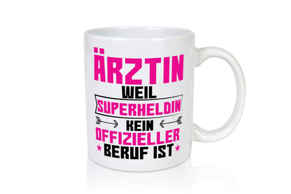 Superheldin Ärztin | Medizin Doktorin Fachärztin lustiger Spruch Geschenk Humor