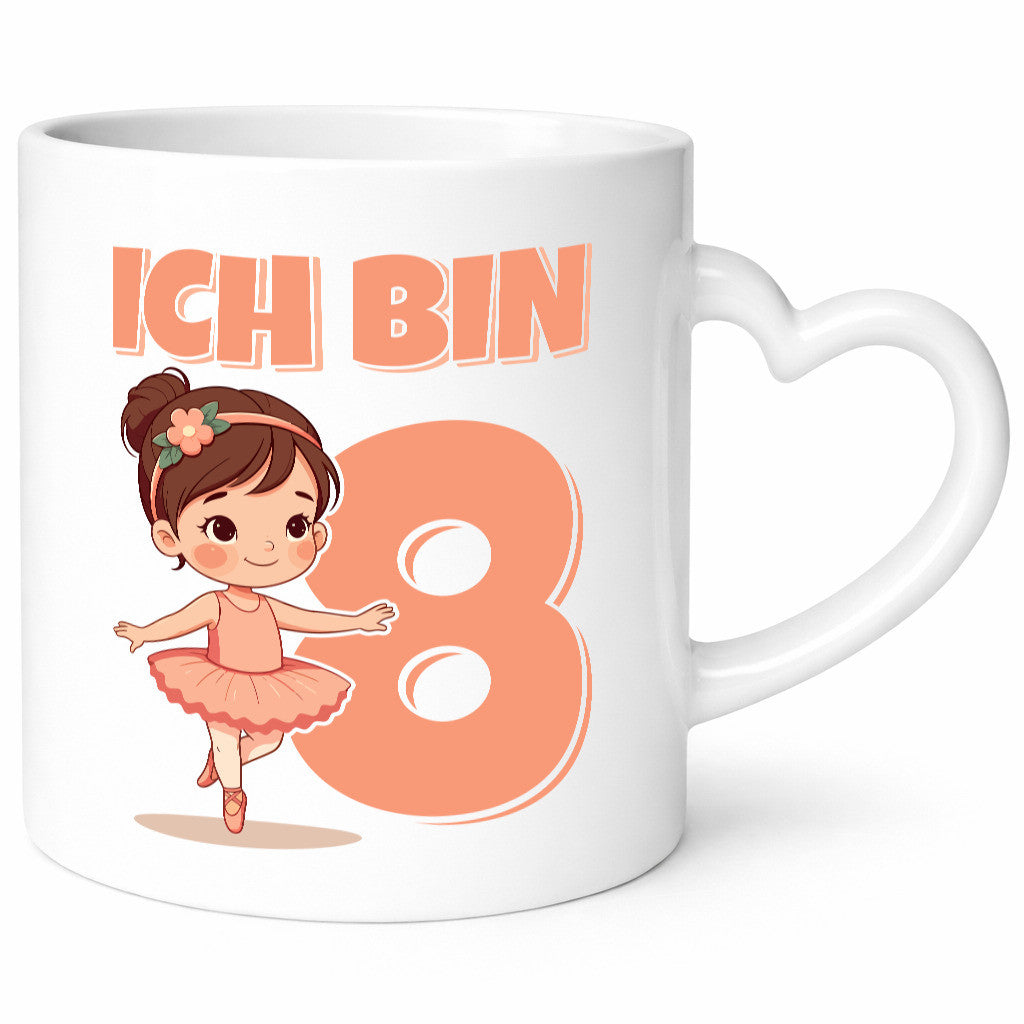 8 Geburtstag | Jahre Ballerina Mädchen Ballet Geschenk Geschenkidee lustiger