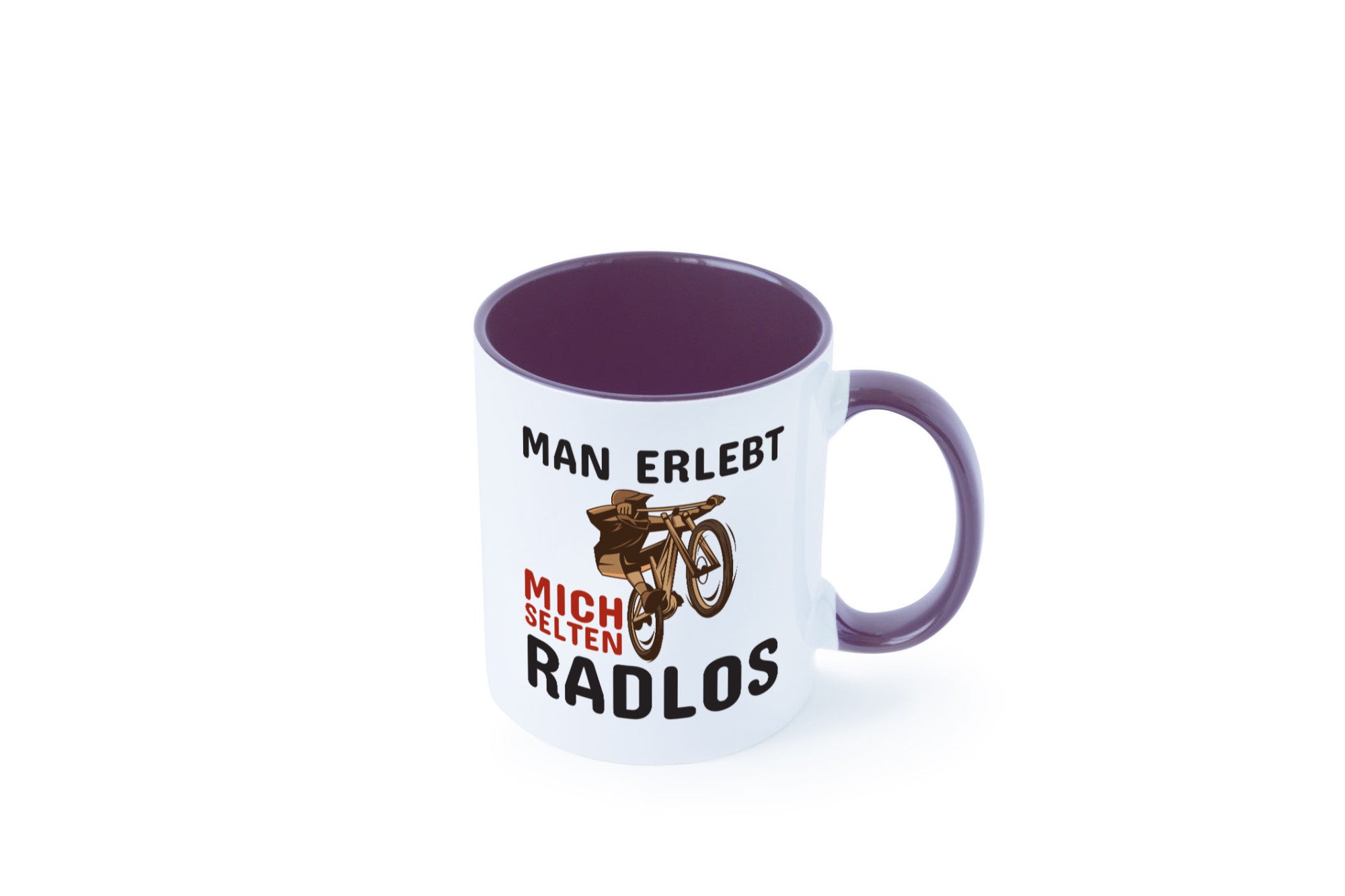 Selten Radlos | Spruchtasse Fahrrad Männer Humor lustiger Spruch Geschenk