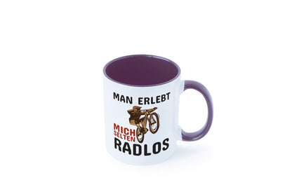 Selten Radlos | Spruchtasse Fahrrad Männer Humor lustiger Spruch Geschenk