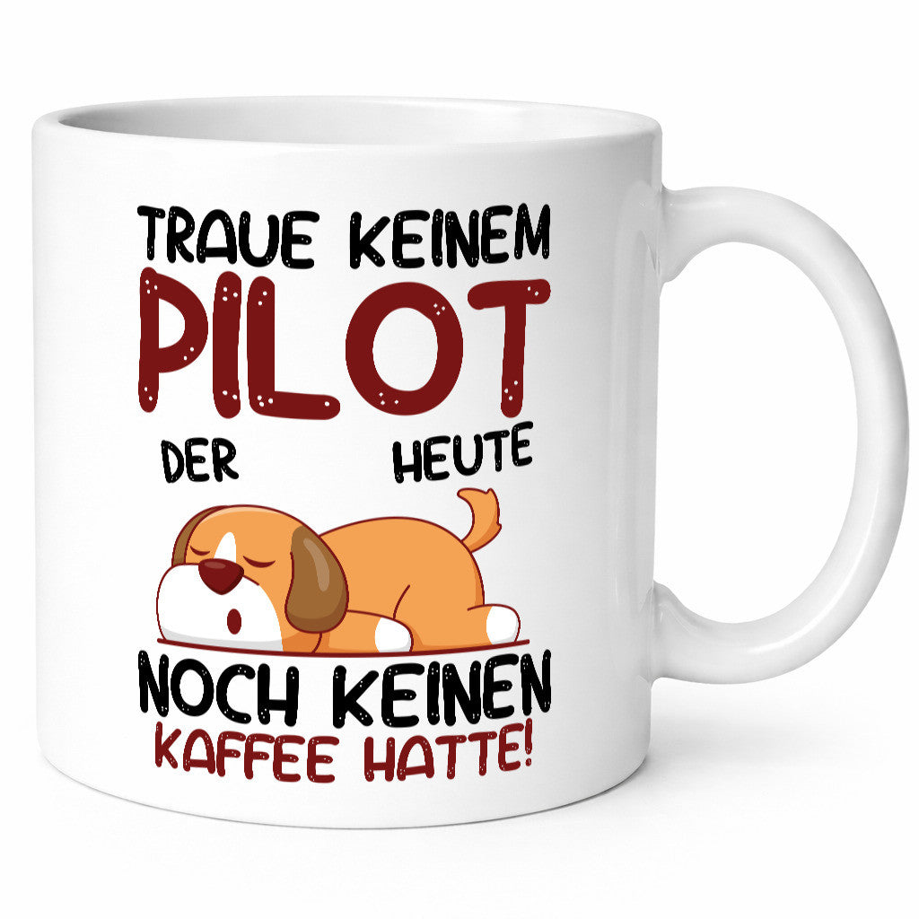 Traue keinem Pilot | Flugzeug Piloten lustiger Spruch Geschenk Humor