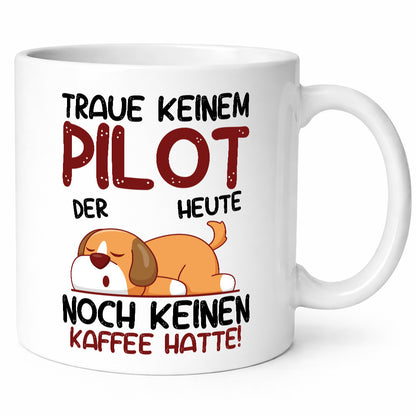 Traue keinem Pilot | Flugzeug Piloten lustiger Spruch Geschenk Humor