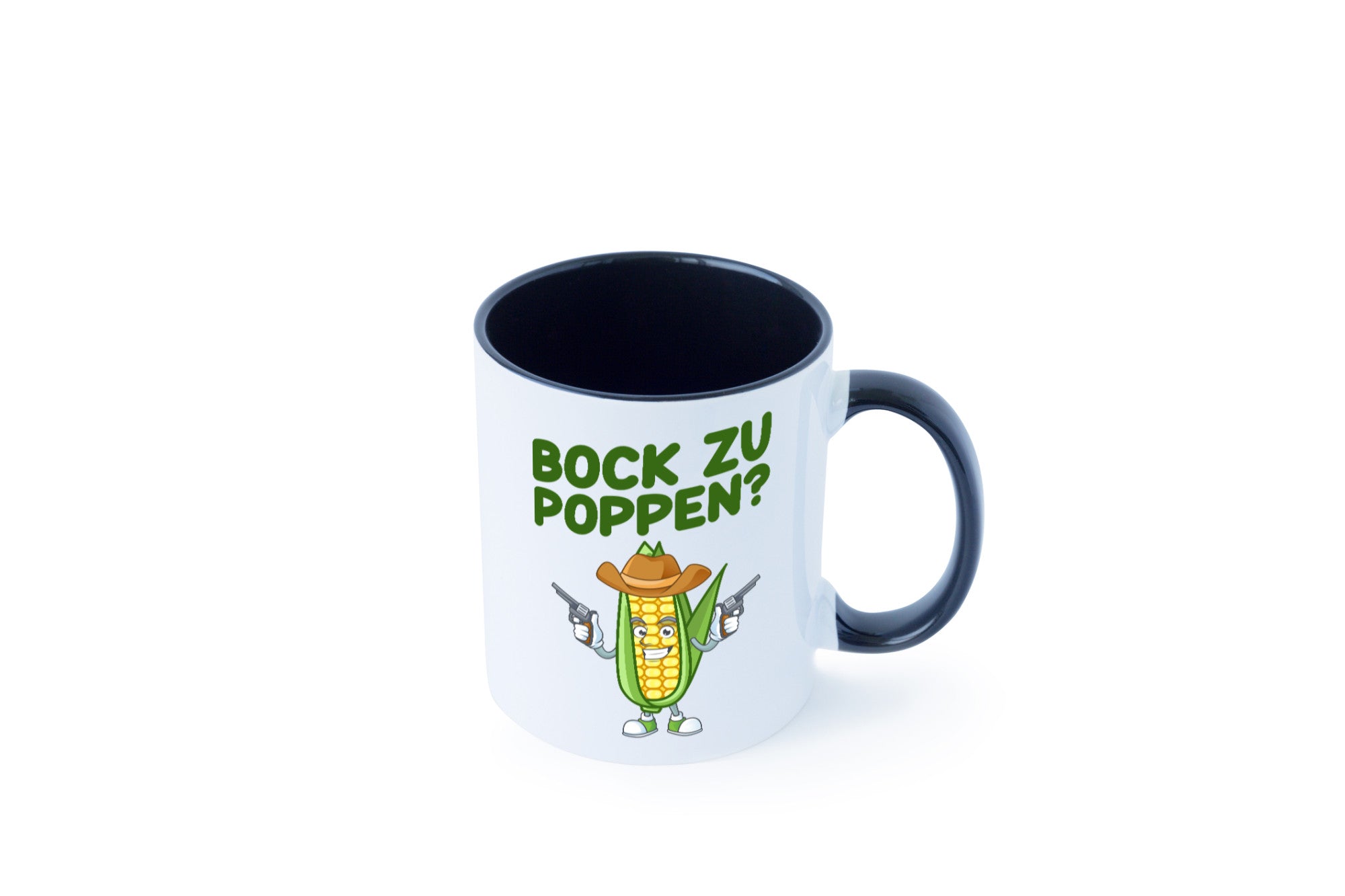 Bock auf Poppen | Mais Lustig Geschenk Humor Geschenkidee lustiger Spruch Tasse