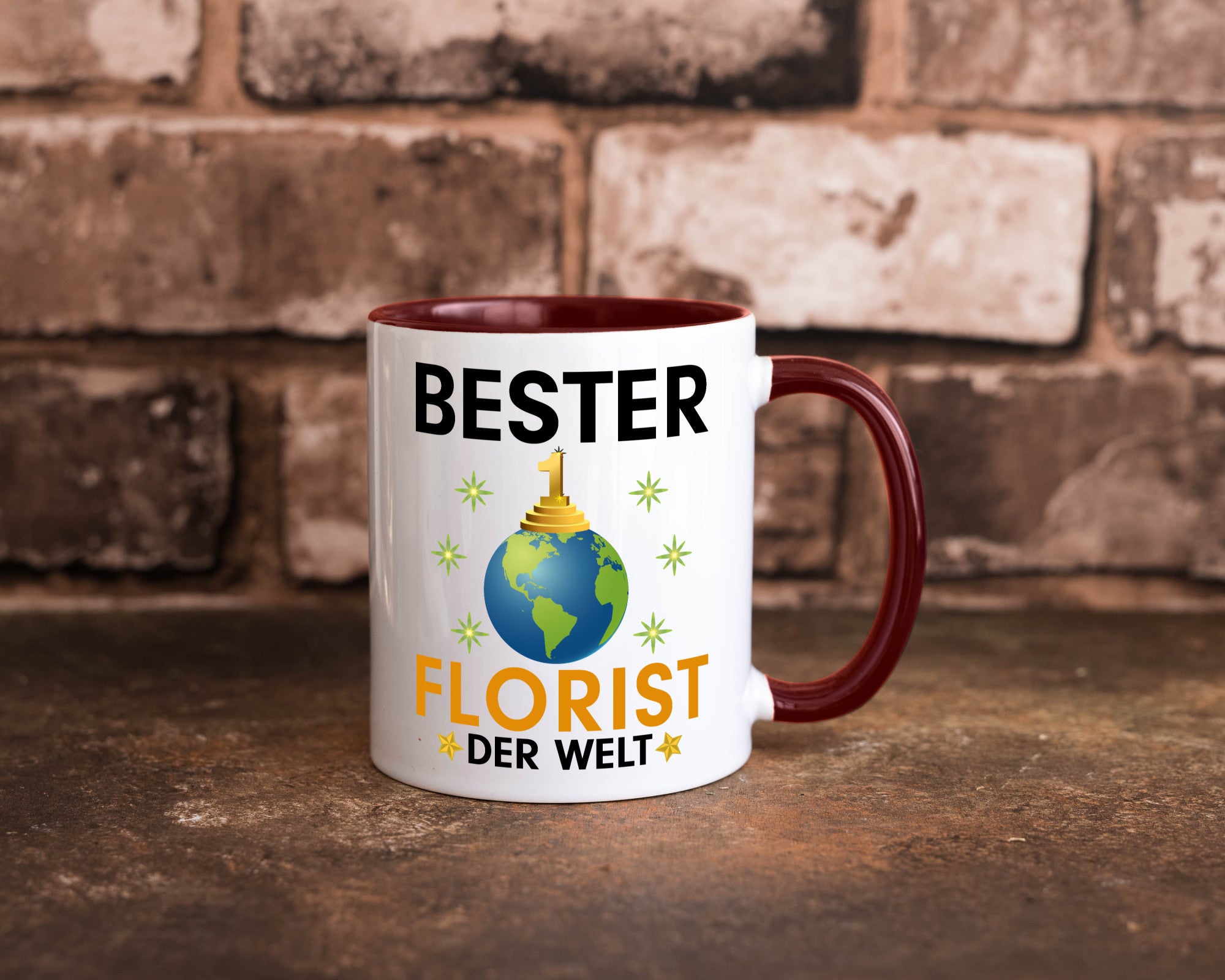 Welt Bester Florist | Blumen Verkäufer Humor Geschenkidee Tasse