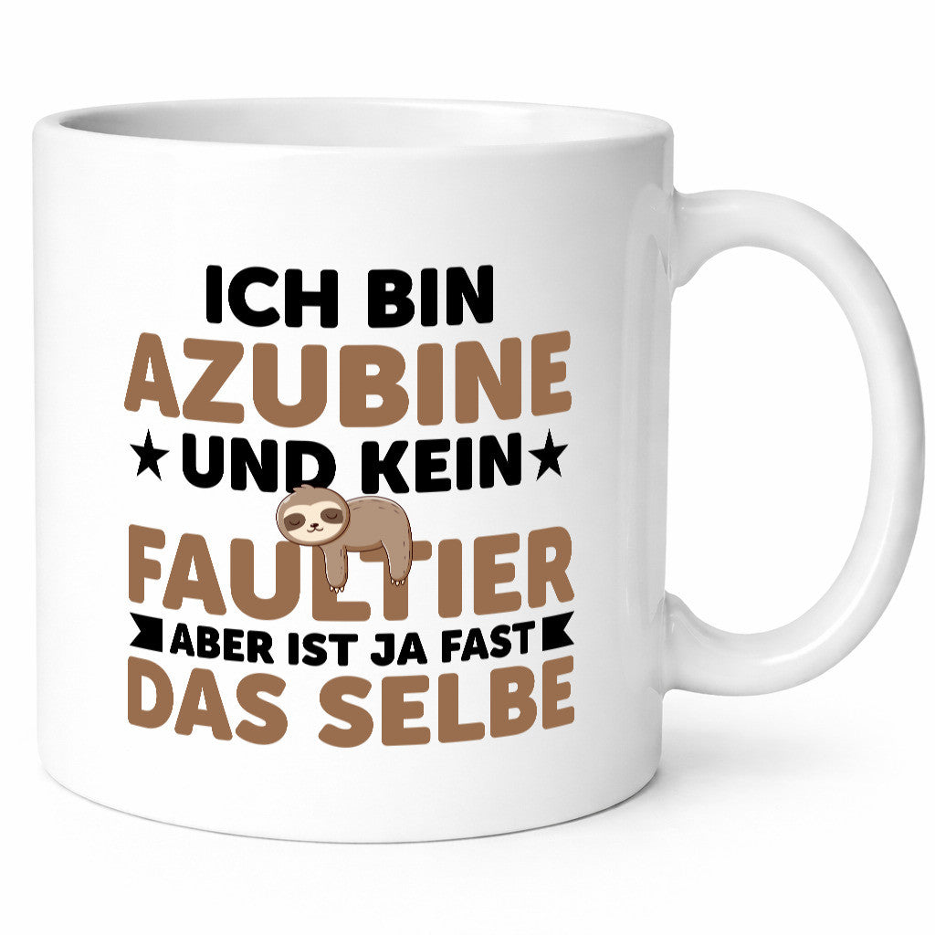 Ich bin kein Faultier: Azubine | Ausbildung Lehre Geschenk Tierliebhaber Humor