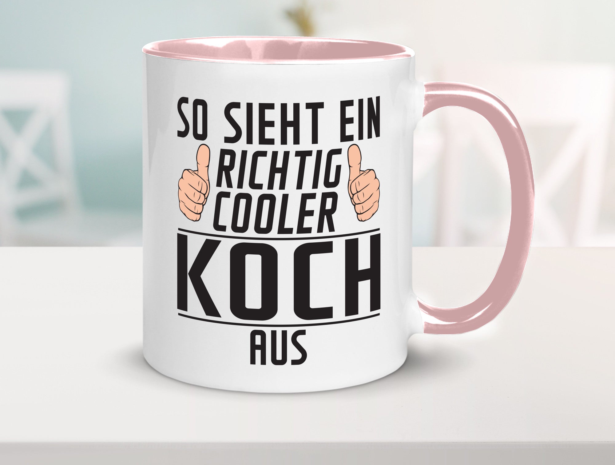 Richtig Cooler Koch | Chefkoch Humor Arbeit Kollegen Büro Geschenkidee Tasse