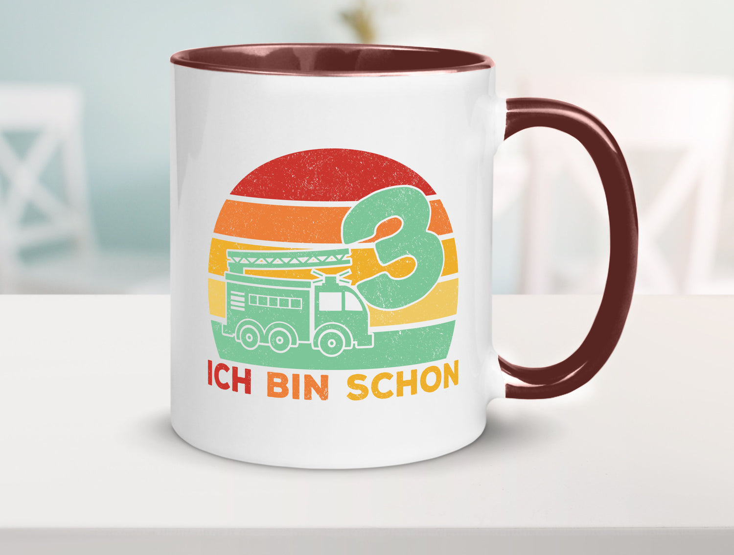 3. geburtstag | Feuerwehrauto 3 Jahre Feuerwehr Geschenk Geschenkidee lustiger