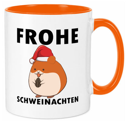 Frohe Schweinachten | Meerschweinchen Weihnachten lustiger Spruch Geschenk