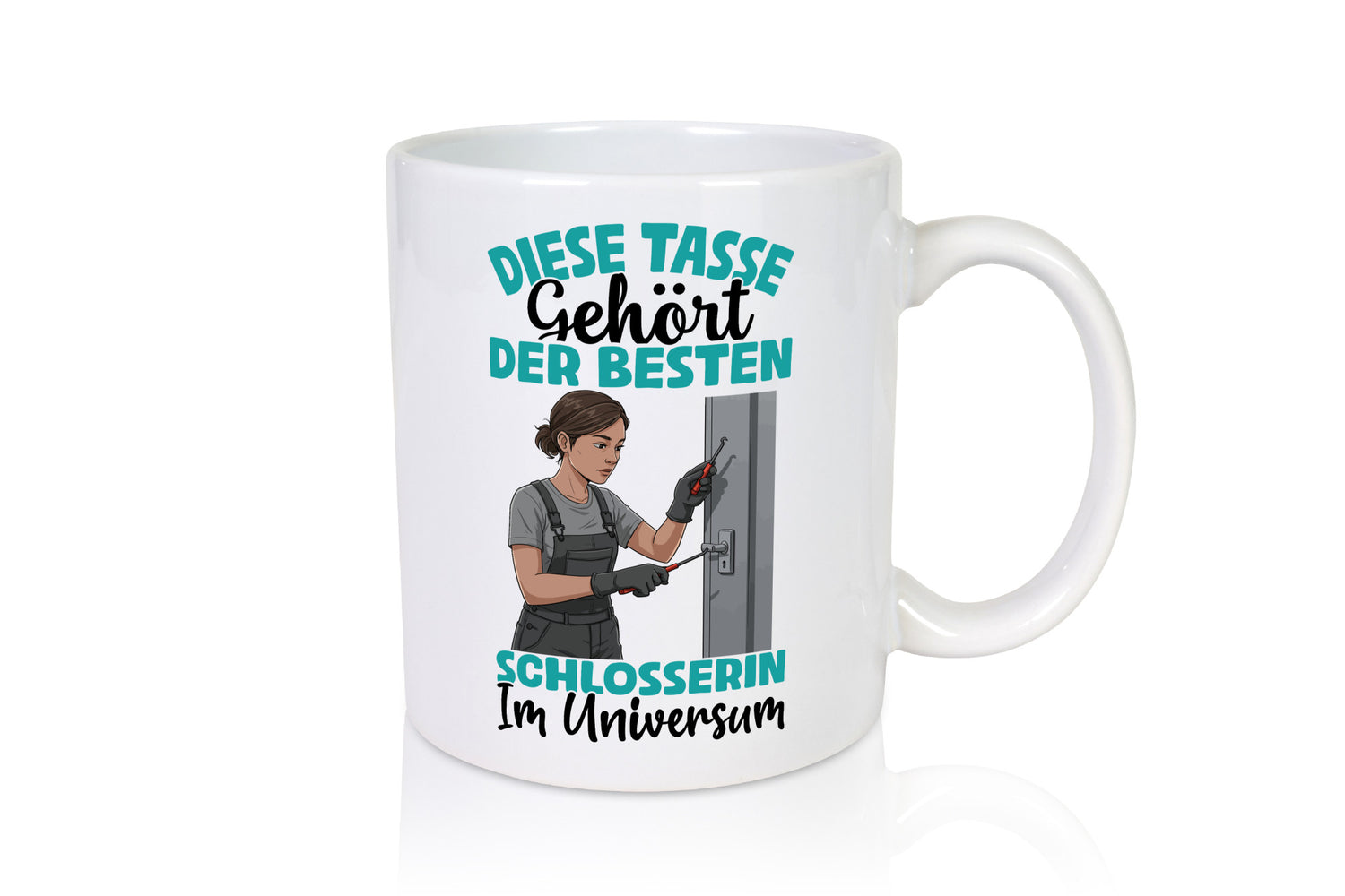 Im Universum: Schlosserin | Schlosserei Geschenk Humor Geschenkidee lustiger