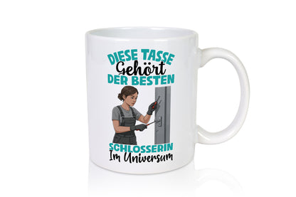 Im Universum: Schlosserin | Schlosserei Geschenk Humor Geschenkidee lustiger