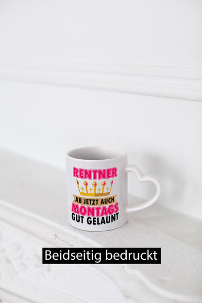 Gute Laune Rentner Humor Ruhestand Jubiläum Geschenkidee Tasse