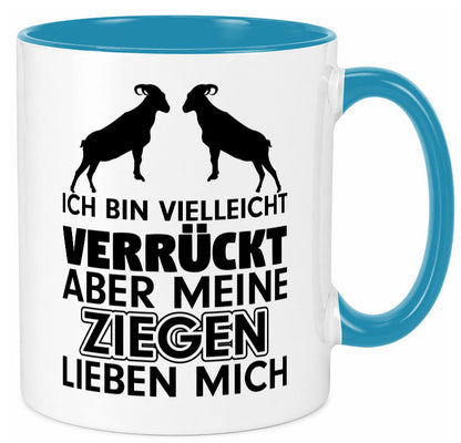 Meine Ziegen | Hirte Tasse Bauernhof Hirtin Bauer Humor Geschenkidee