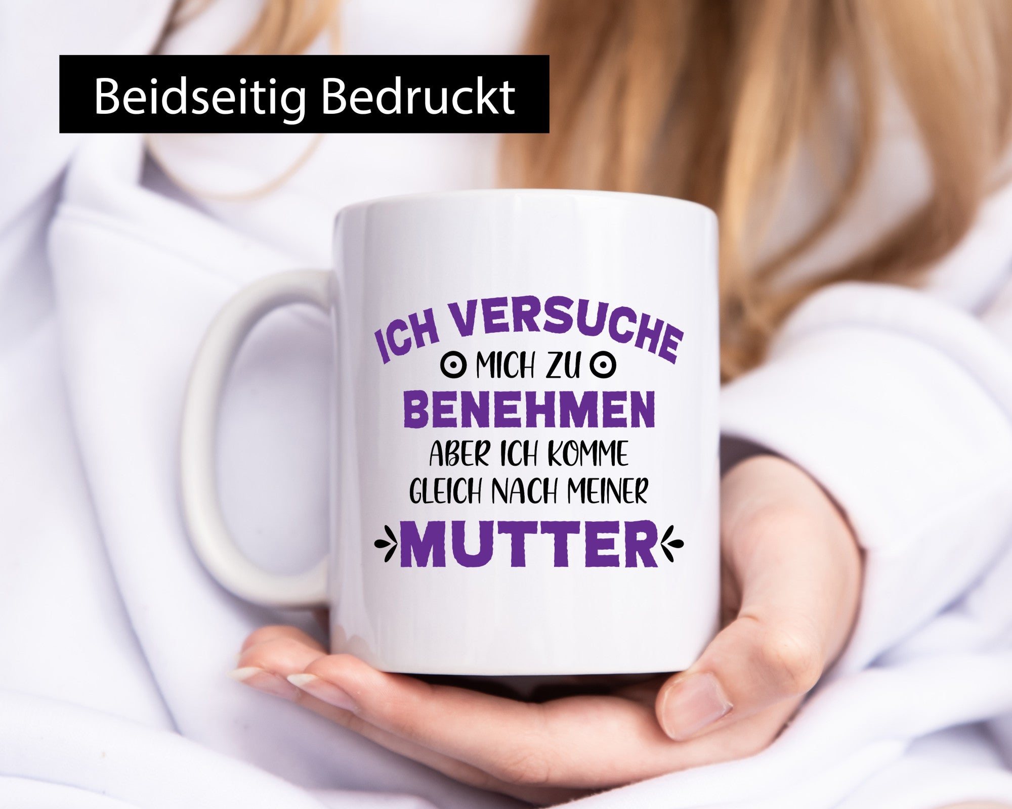 Ich komme nach meiner Mama | Muttertag Geschenk Familie Geschenkidee lustiger