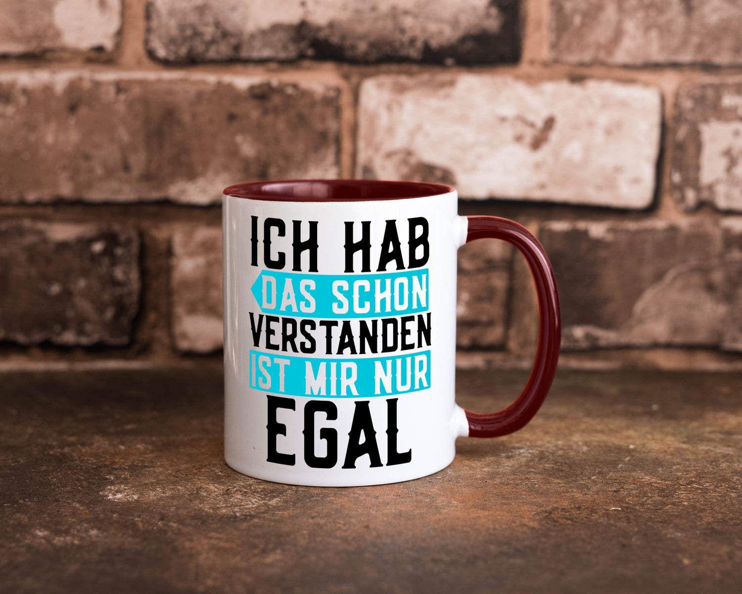Ist mir egal | Protest Teenager Humor Spruch Büro lustig Arbeit Kollegen