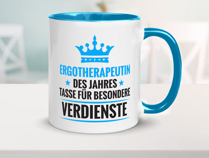 Besonderer Verdienst: Ergotherapeutin | Ergotherapie lustig Humor Geschenkidee