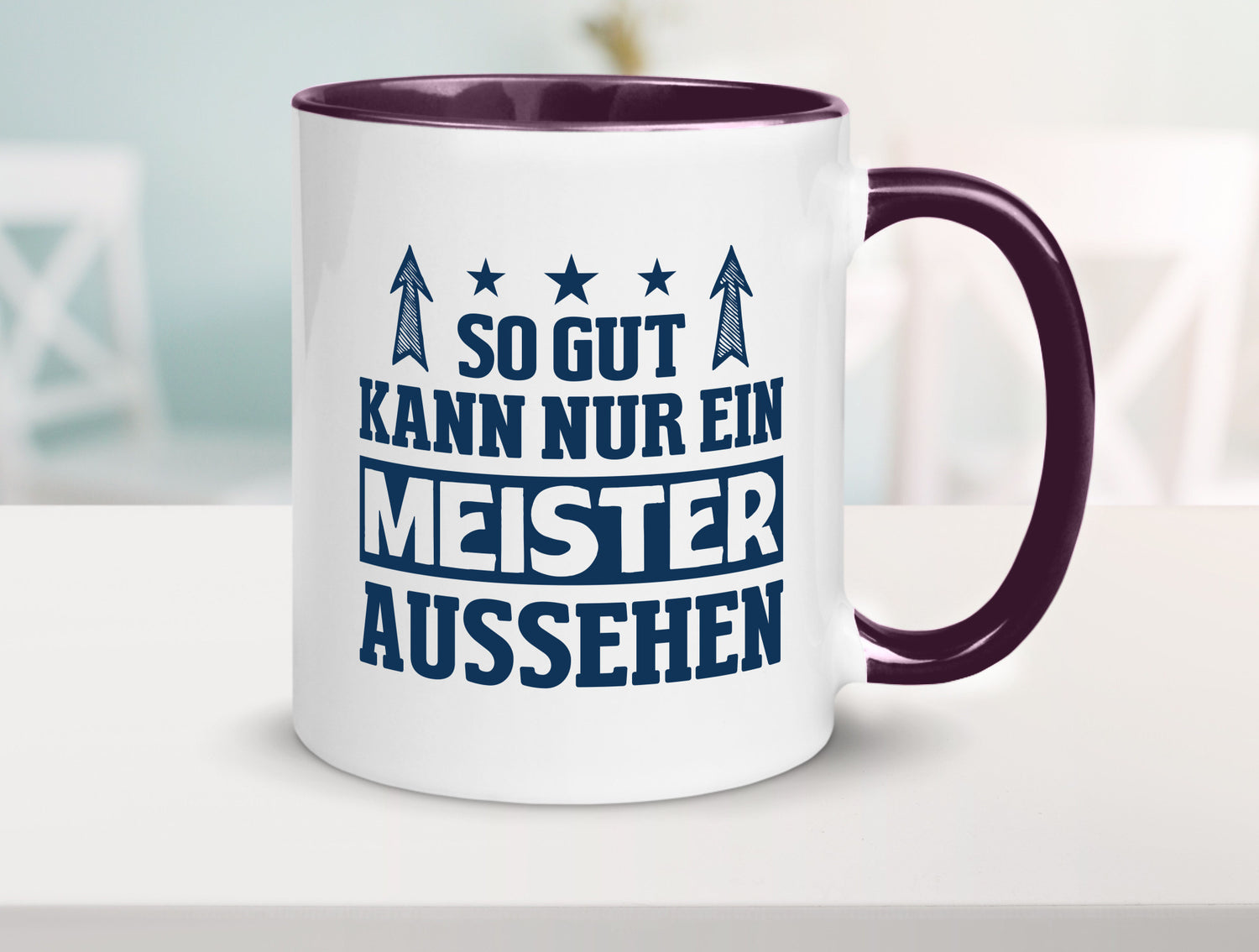 So gut kann nur ein Meister aussehen | Arbeit Humor Kollegen Büro Geschenkidee
