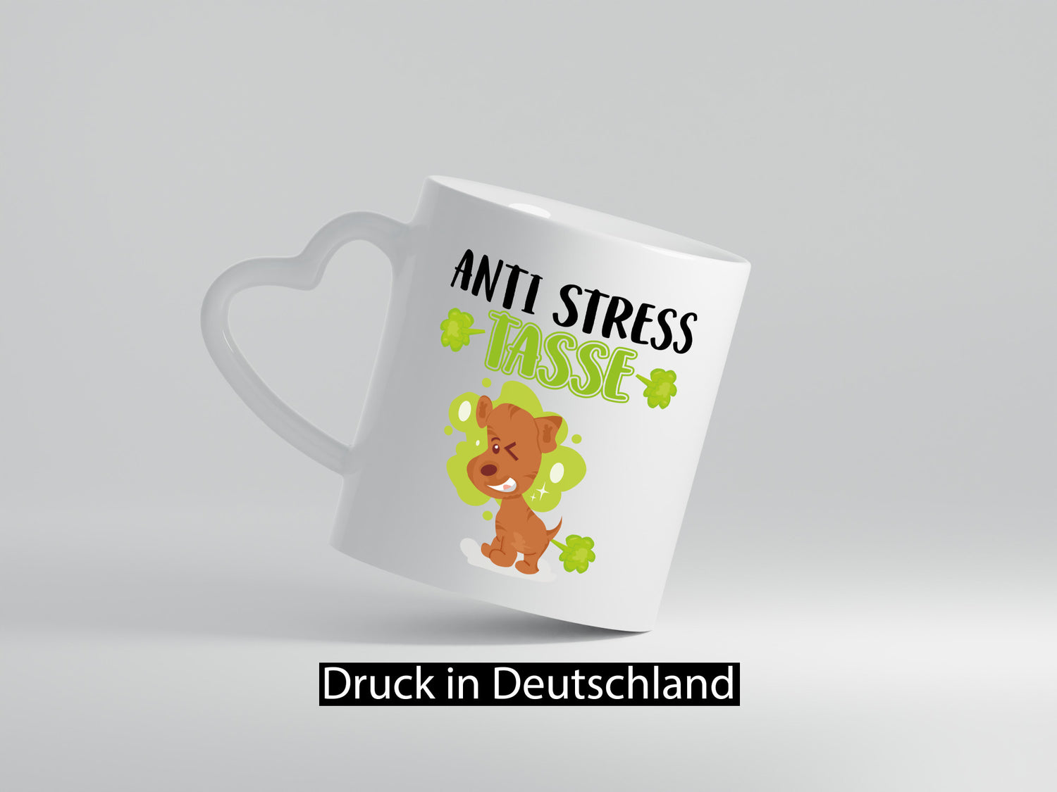 Anti-Stress Tasse | süßer Mops Pups Hund lustig Geschenk Tierliebhaber Humor