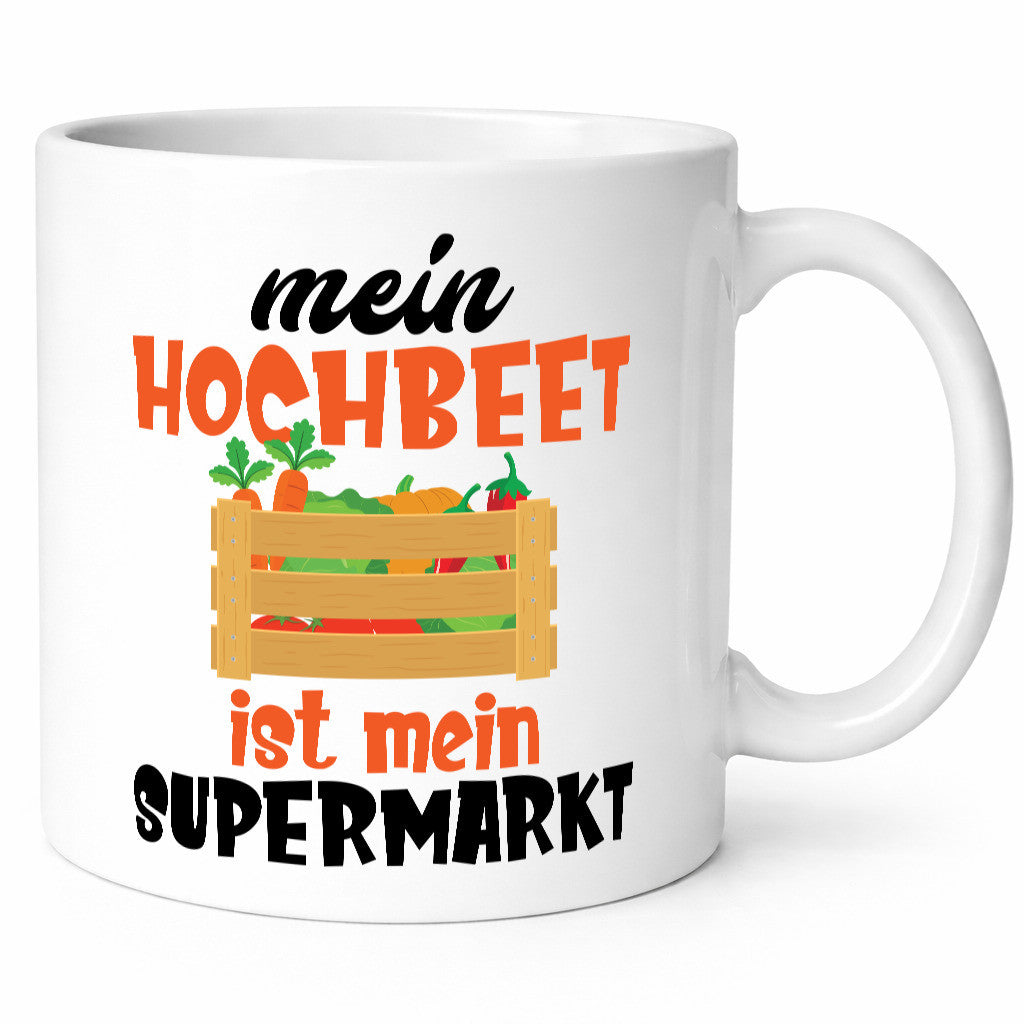 Mein Hochbeet ist Supermarkt | Gartenarbeit Gärtnern Geschenkidee Arbeit
