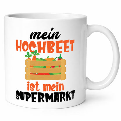 Mein Hochbeet ist Supermarkt | Gartenarbeit Gärtnern Geschenkidee Arbeit