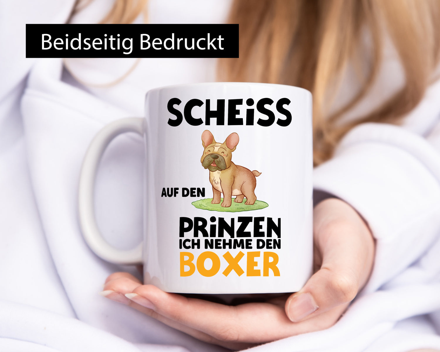 Scheiss auf den Prinzen ich nehme Boxer | lustiger Spruch Geschenk Humor