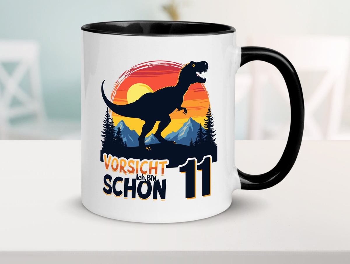 10. Geburtstag | 10 Jahre Dinosaurier v2 lustig Geschenkidee Geschenk Tasse