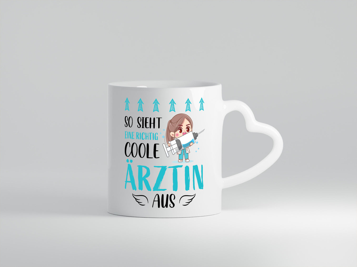 So sieht eine richtig Coole Ärztin aus | Krankenhaus Geschenk Humor