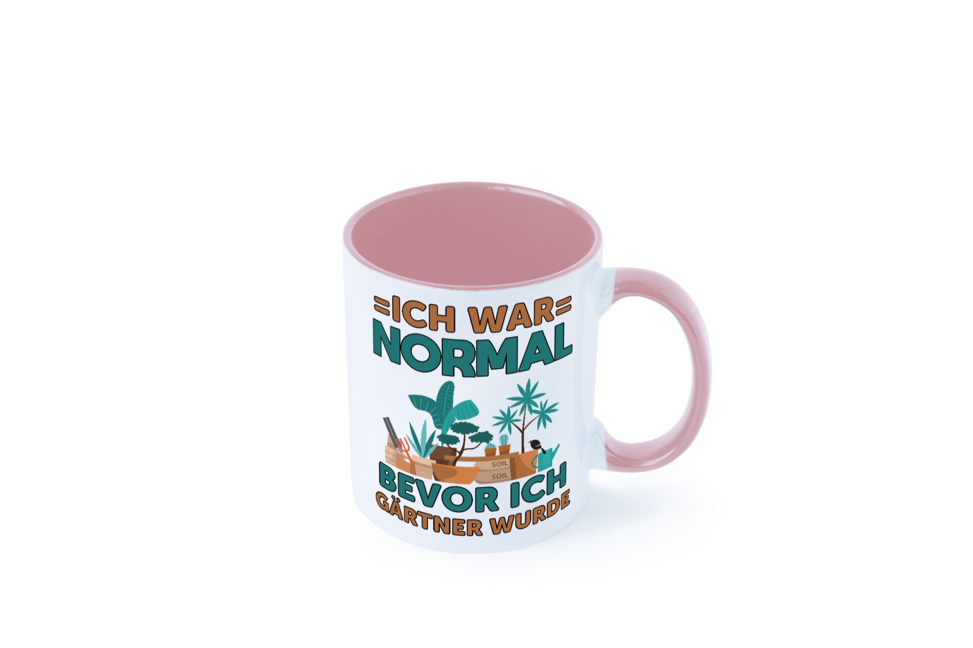 Ich war normal bevor Gärtner wurde | Garten lustiger Spruch Geschenk Humor