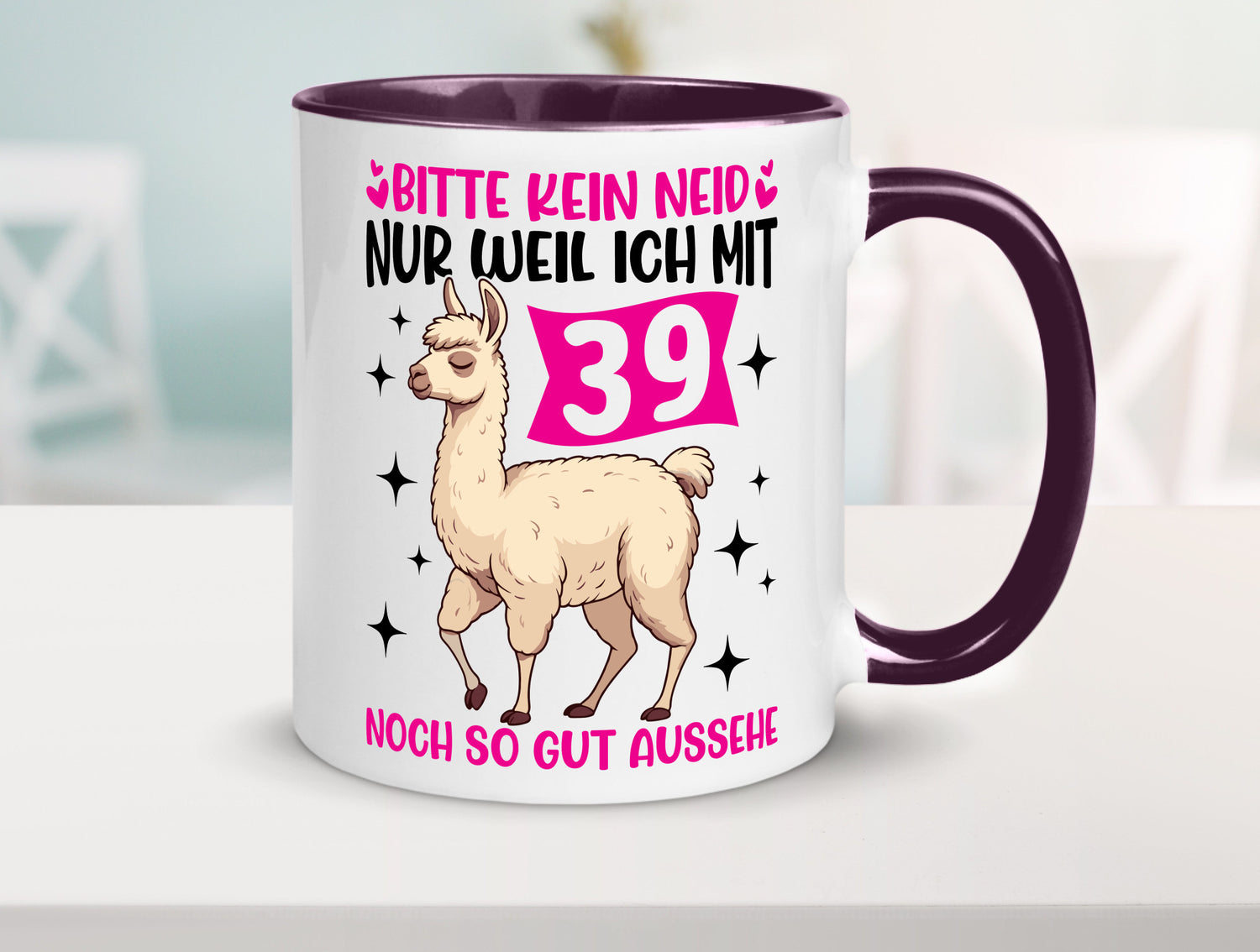 39. Geburtstag | 39 Jahre Lama gut aussehen Geschenk Geschenkidee lustiger