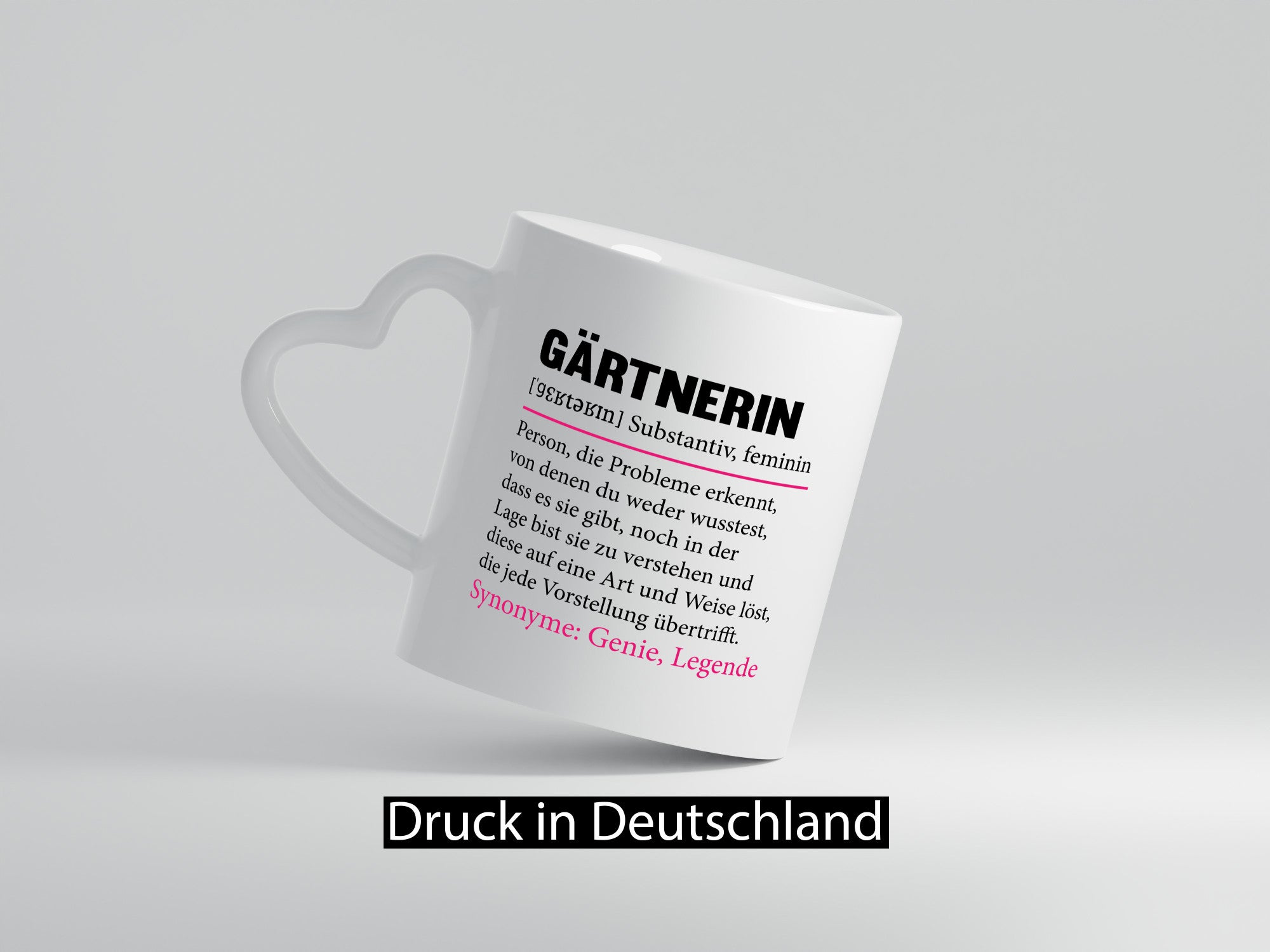 Gärtnerin | lustig Gartenbau Beruf Spruch Geschenk Arbeit Kollegen Büro