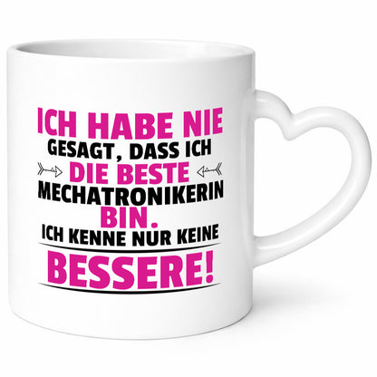 Die Beste Mechatronikerin | KFZ Werkstatt Geschenkidee Humor Tasse