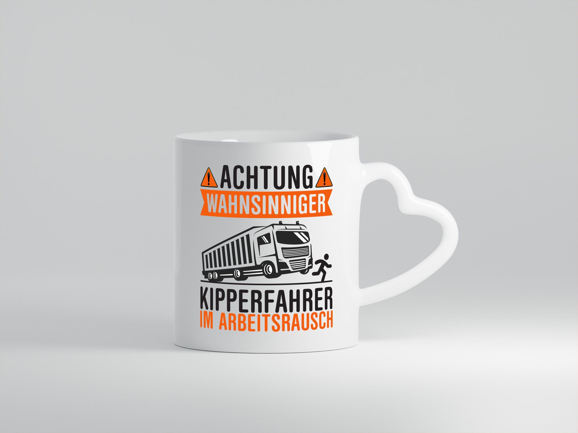 Achtung Wahnsinniger! | LKW Fahrer Arbeitsrausch Geschenk Arbeit Kollegen Büro