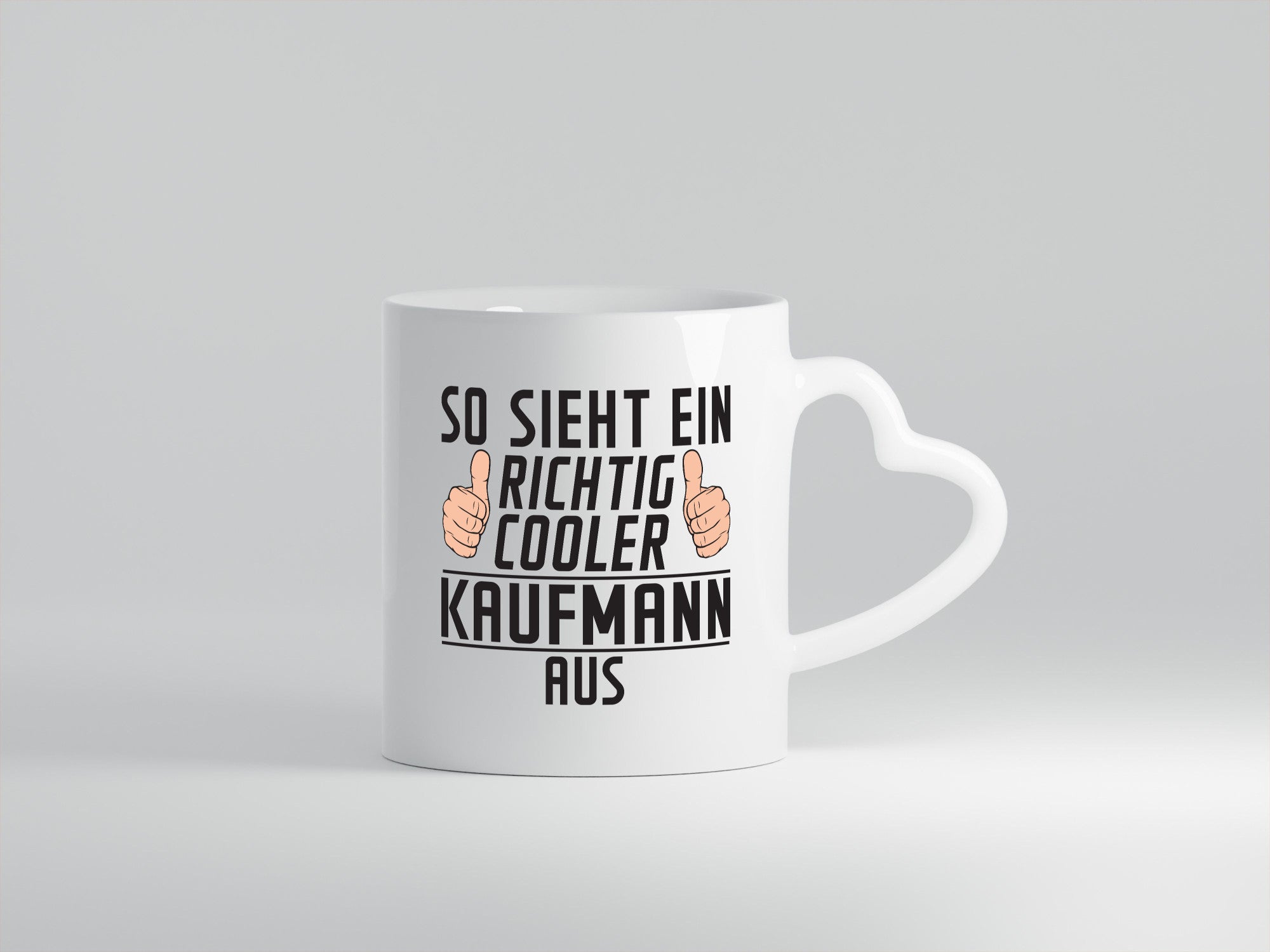 Richtig Cooler Kaufmann Kaufmänner lustig Humor Geschenkidee Geschenk Tasse