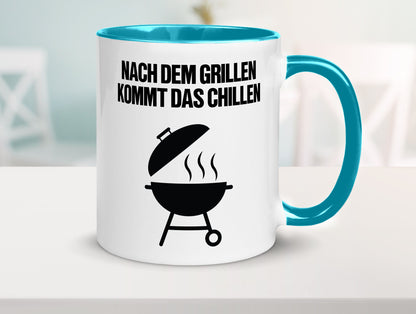 Nach dem Grillen kommt das Chillen | Grillmeister Party Geschenk Humor