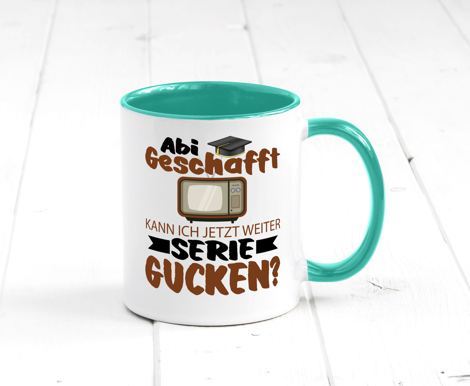 Abi Geschaft | Serie Gucken Bachlor Abitur Geschenk Humor Geschenkidee lustiger