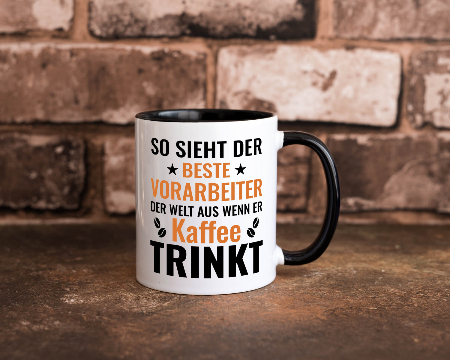 Kaffee trinkt: Vorarbeiter | Kollege Teamleiter Geschenk Arbeit Kollegen Büro