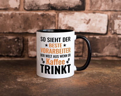 Kaffee trinkt: Vorarbeiter | Kollege Teamleiter Geschenk Arbeit Kollegen Büro