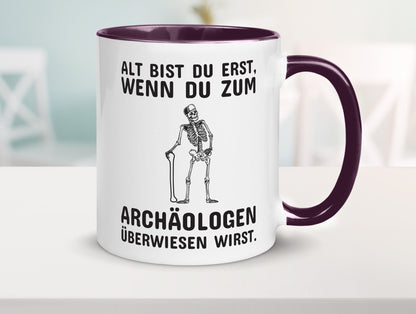 Alt werden | Geburtstag Tasse lustiger Spruch Alter Geschenk Geschenkidee