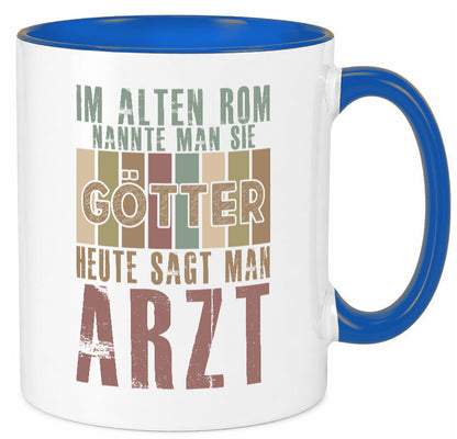 Heute sagt man: Arzt | Medizin Doktor Facharzt Geschenk Humor Geschenkidee Tasse