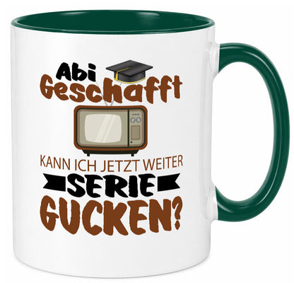 Abi Geschaft | Serie Gucken Bachlor Abitur Geschenk Humor Geschenkidee lustiger