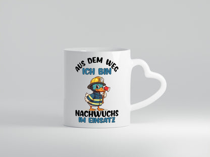 THW nachwuchs | Technische Hilfe Hilfswerk aus dem weg Geschenkidee Humor Tasse