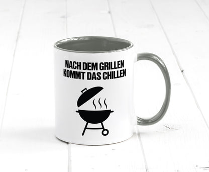 Nach dem Grillen kommt das Chillen | Grillmeister Party Geschenk Humor