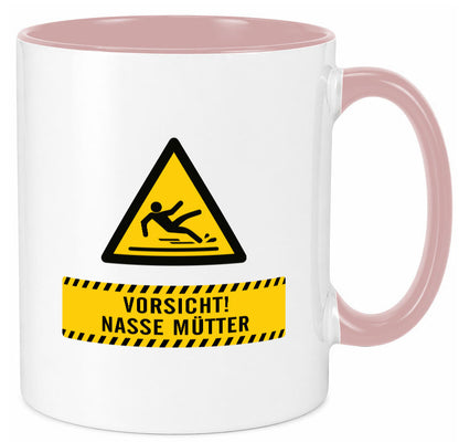 Vorsicht Nasse Mütter | Muttertag Geschenk Familie Geschenkidee lustiger Spruch