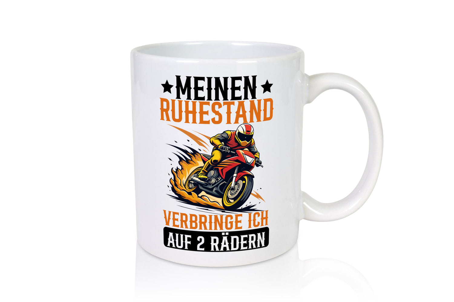 Meinen Ruhestand verbringe ich auch 2 Rädern | Rentner Geschenk Jubiläum