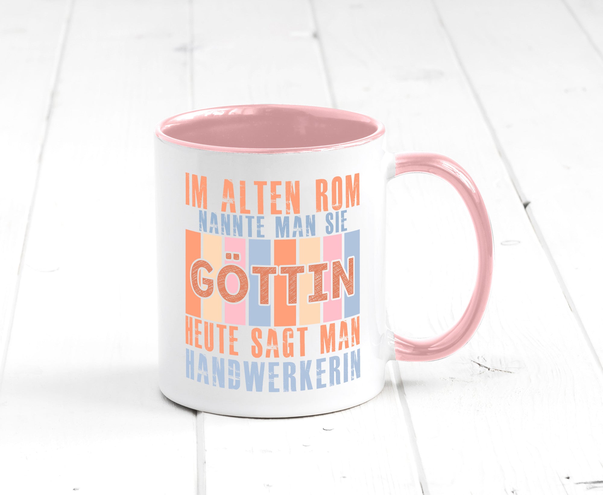 Heute sagt man: Handwerkerin | Handwerkerinnen Geschenk Humor Geschenkidee