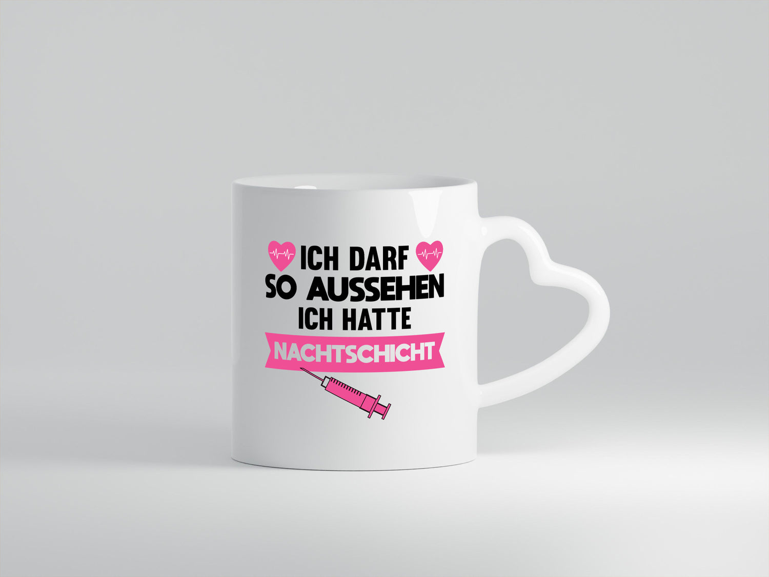 Ich darf so aussehen | Nachtschicht Krankenschwester lustig Humor Geschenkidee