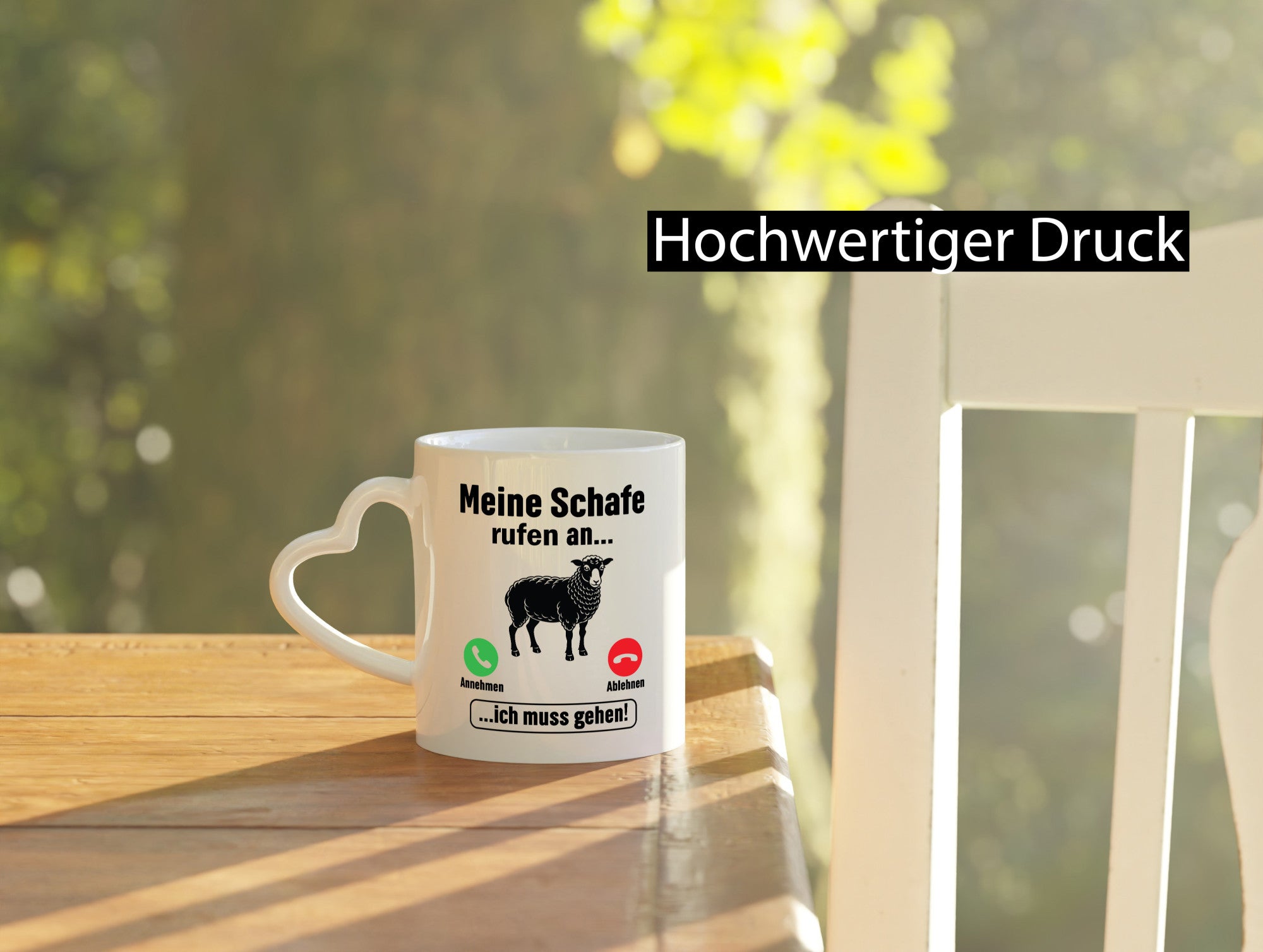 Meine Schafe rufen an | Biobauer Bauer Landwirtschaft Geschenk Humor