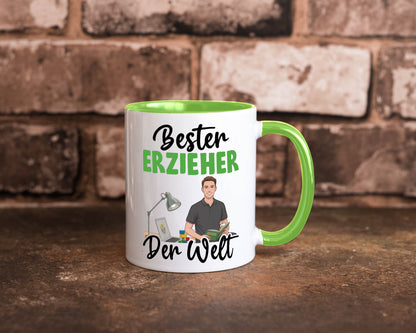 Bester Erzieher | Pädagoge Schule v2 Geschenk Humor Geschenkidee lustiger